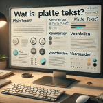 Wat Is Platte Tekst