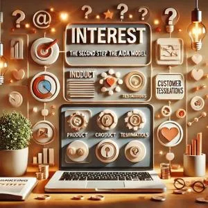 Interesse De Tweede Stap In Het Aida Model