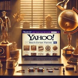 Zoekmachine Yahoo! Een Vroegere Pionier